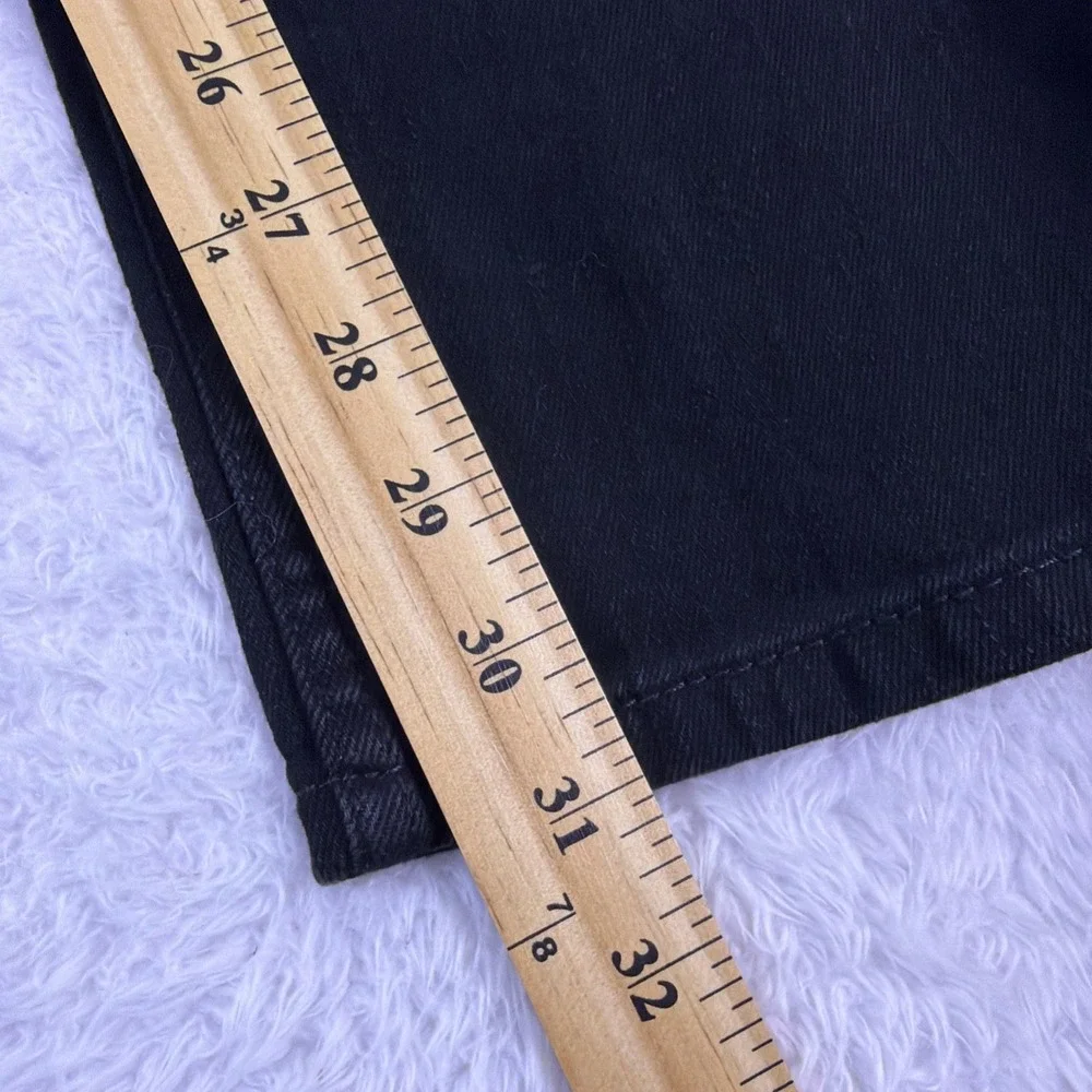 Levi's 511 Jeans Mens 32x31 Black Slim Fit Denim Cotton Blend 04511-5382